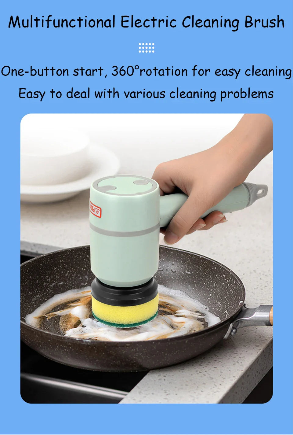 Multipurpose Electric Cleaning Brush - Image 15