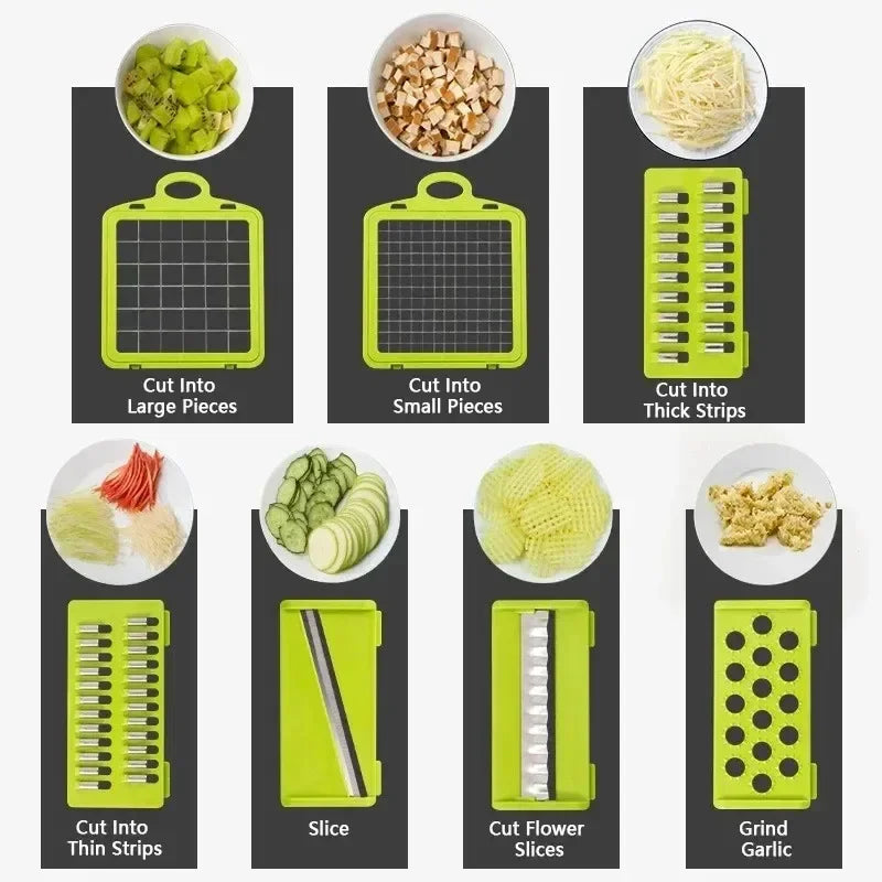 16-In-1 Multifunctional Vegetable Chopper - Image 6
