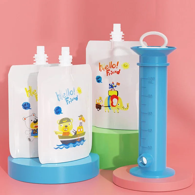 Baby Food Storage Food Puree Filling Dispenser - Image 3