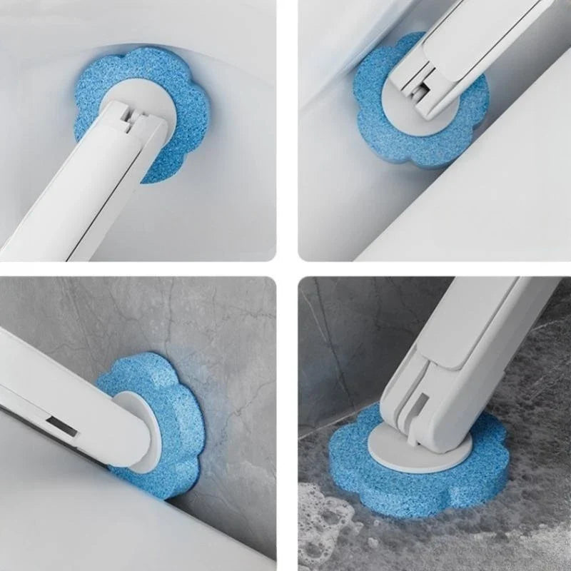 Disposable Toilet Brush Set With Cleaning Liquid Wall-Mounted Convenience! - Image 7