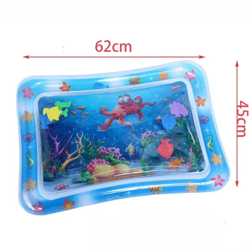 Baby Water Play Mat Inflatable Tummy Time - Image 8