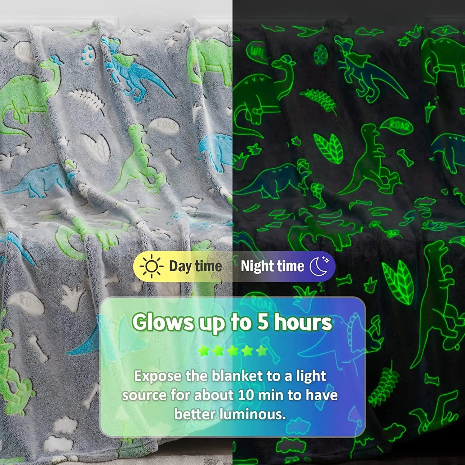Luminous Plush Blanket - Image 3