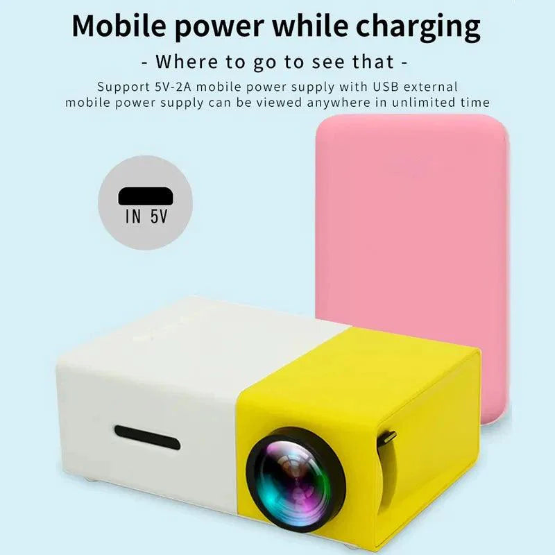 Portable Mini Projector Support Mount 1080P 4K - Image 6
