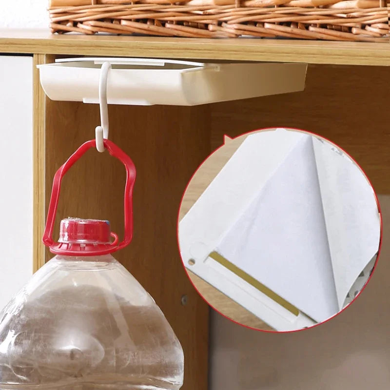 Self-Adhesive Desk Hidden Storage Box - Image 11