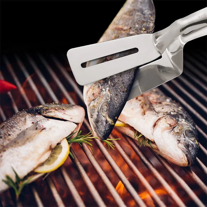 Multifunctional Stainless Steel Frying Shovel Clip - Image 9