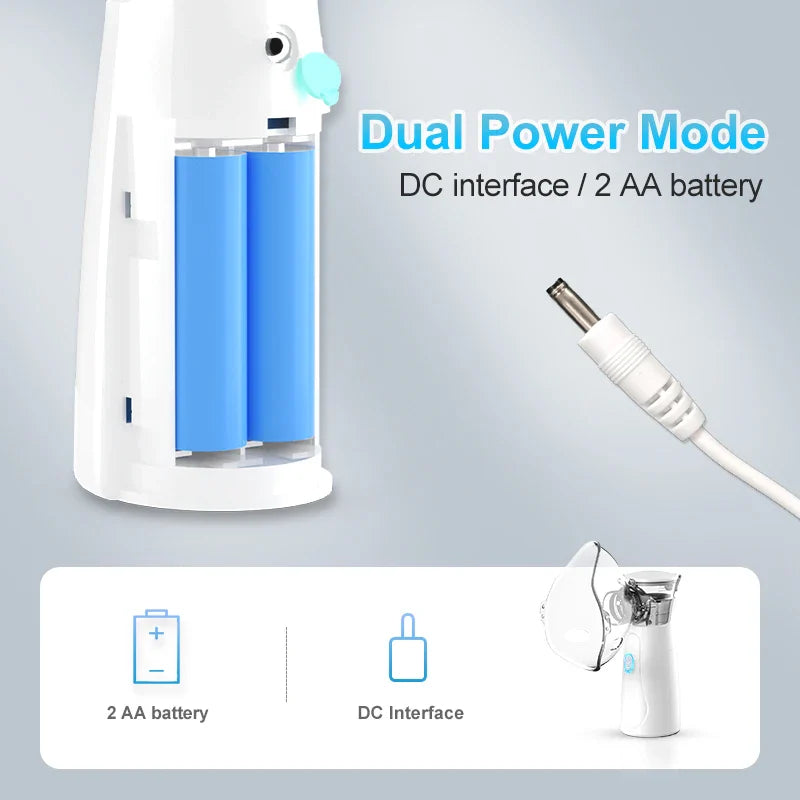 Portable Nebulizer Inhalator Adult Kids Mini Silent Steam Nasal - Image 6