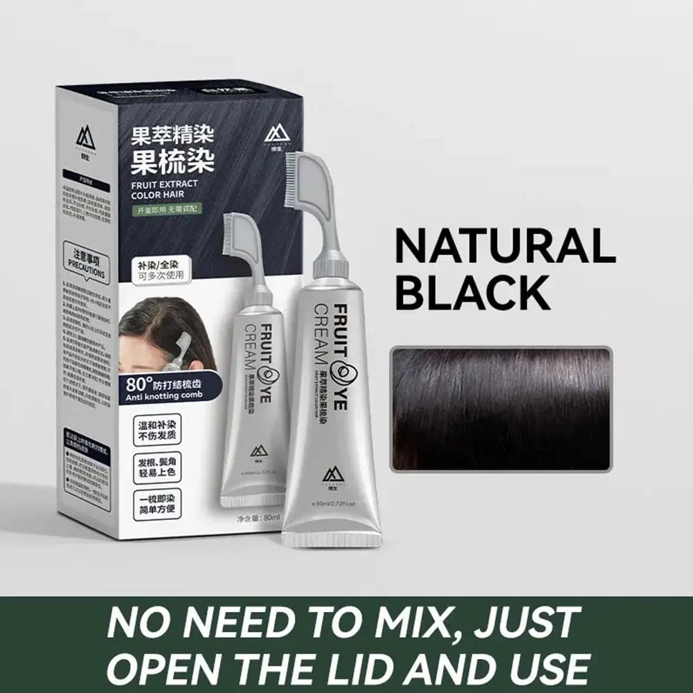 Hair Dye Cream With Comb - Image 7