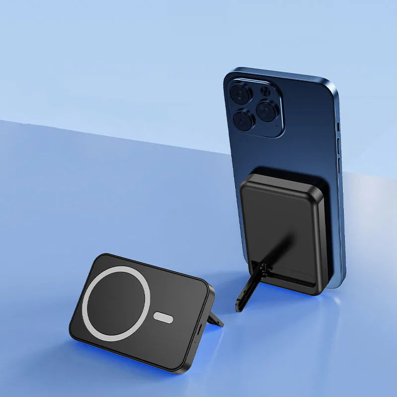 Magnetic Wireless Power Bank With Kickstand - Image 11