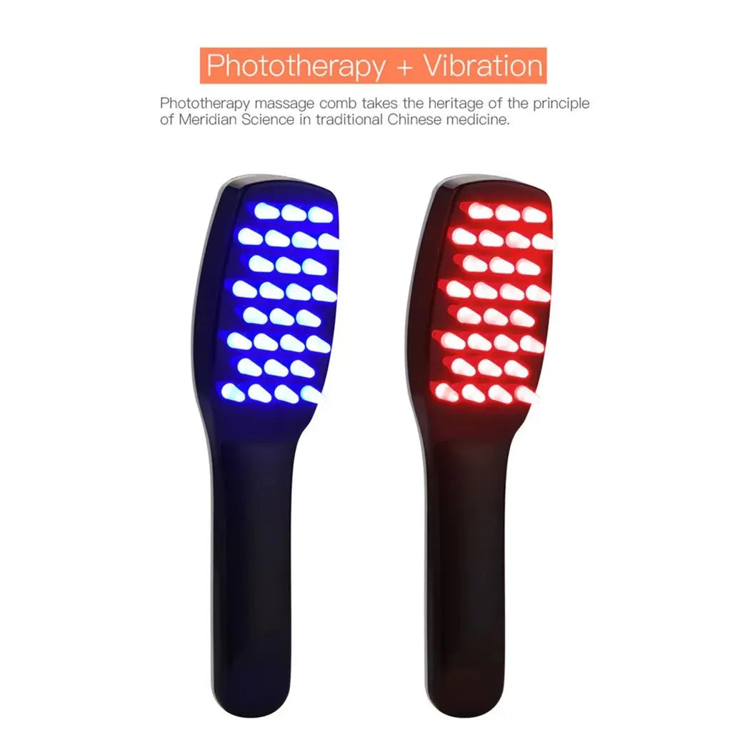 3 In 1 Phototherapy Led Massage Comb - Image 12
