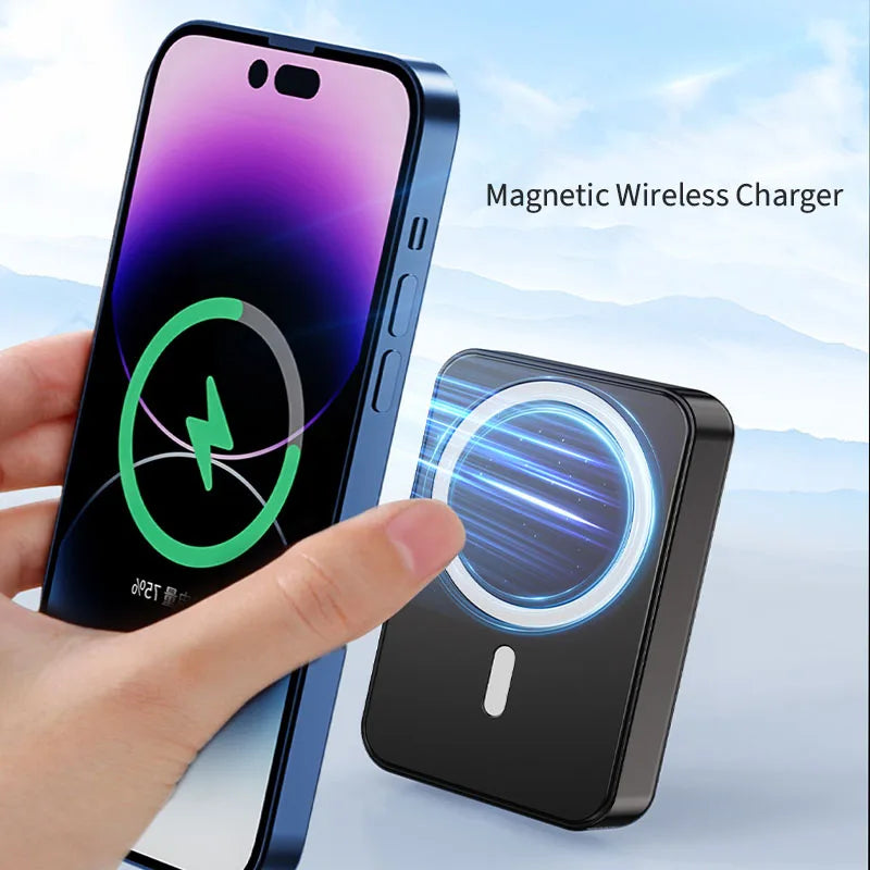 Magnetic Wireless Power Bank With Kickstand - Image 3