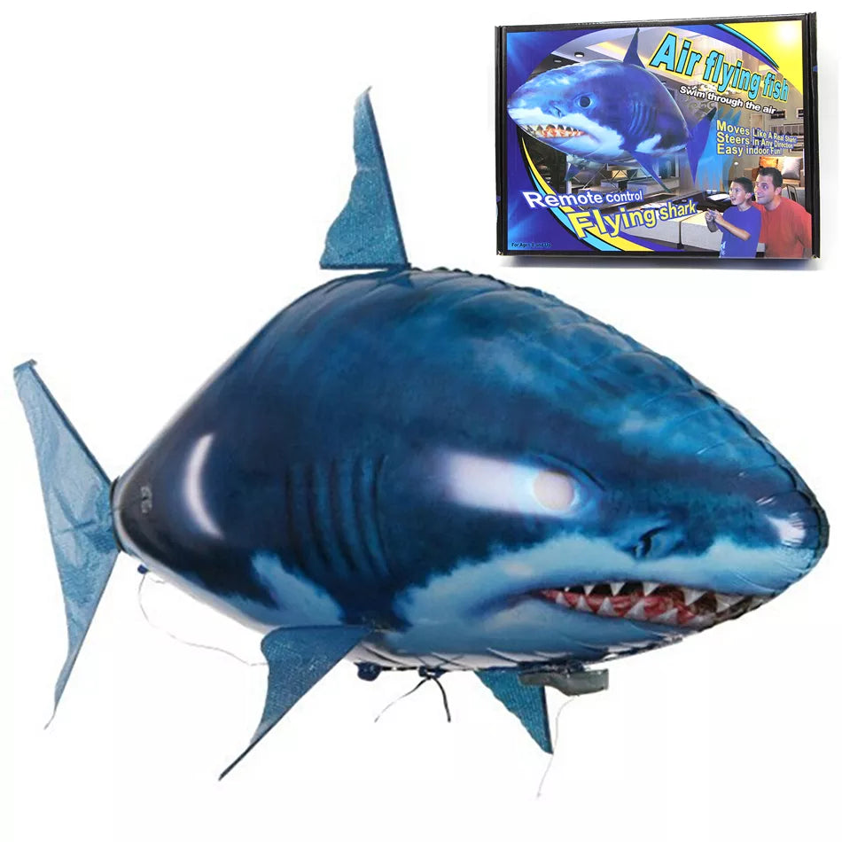 Inflatable Remote Control Shark Fish Toy - Image 4