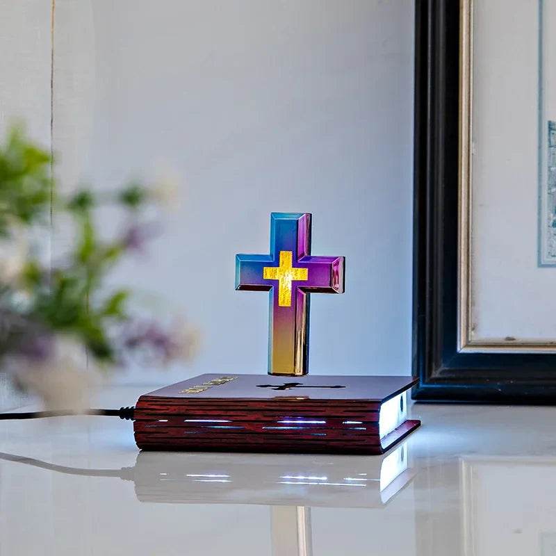Levitating Holy Cross Lamp - Image 5
