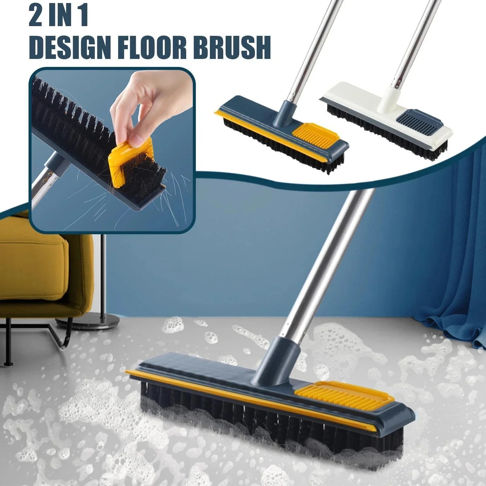 2-In-1 Floor Cleaning Tool - Image 7