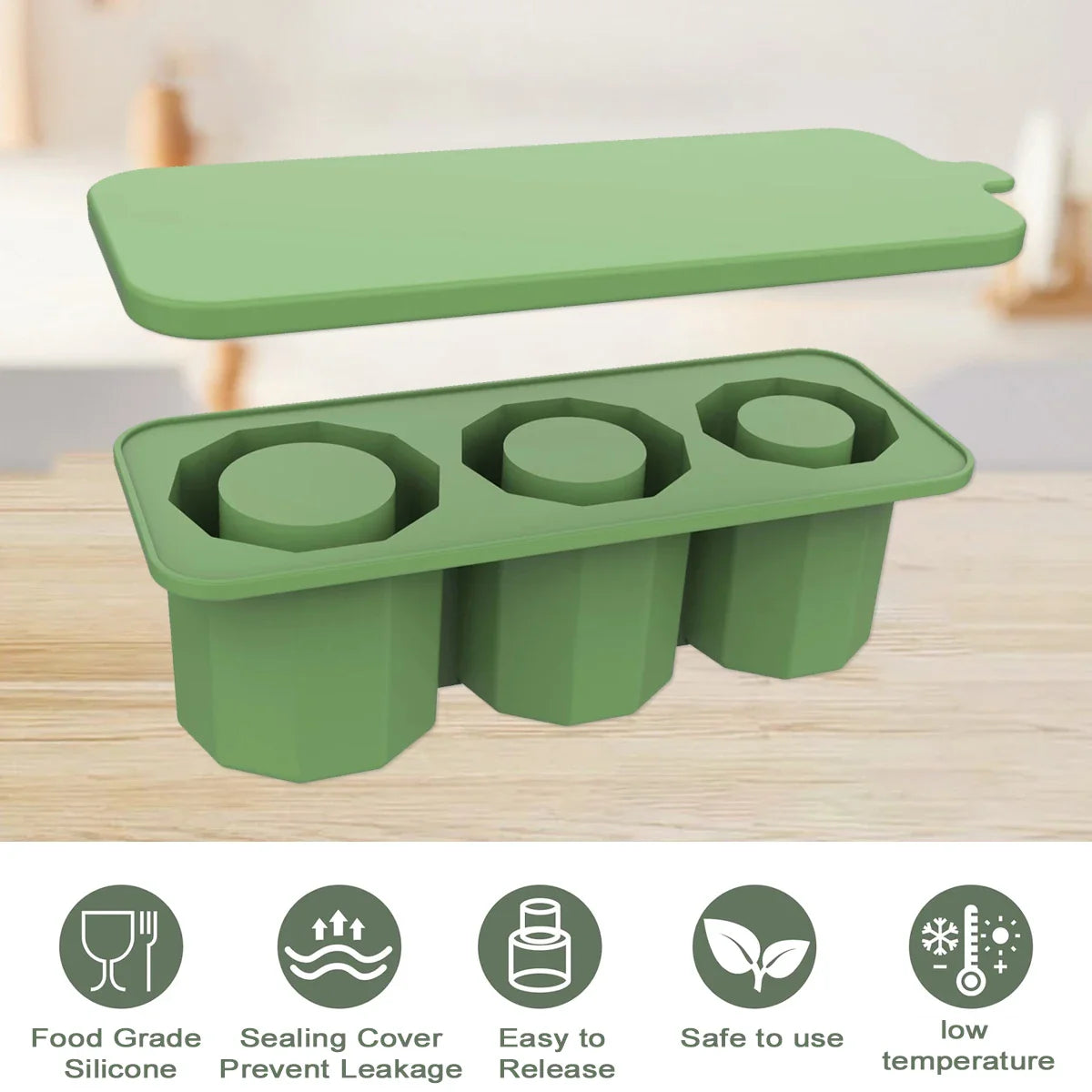 Stanley Cup Silicone Ice Mold With Lid - Image 7