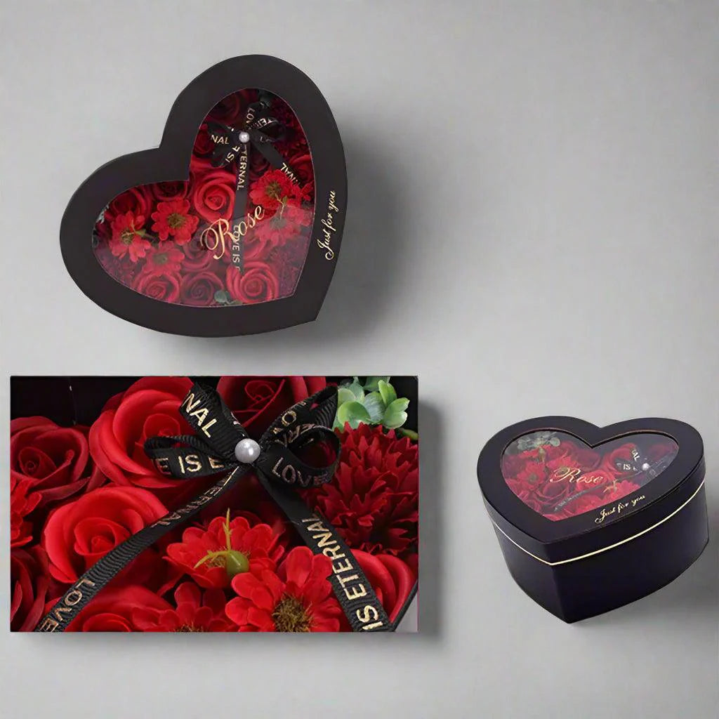 13Pcs Heart Shape Rose Gift Box - Image 7
