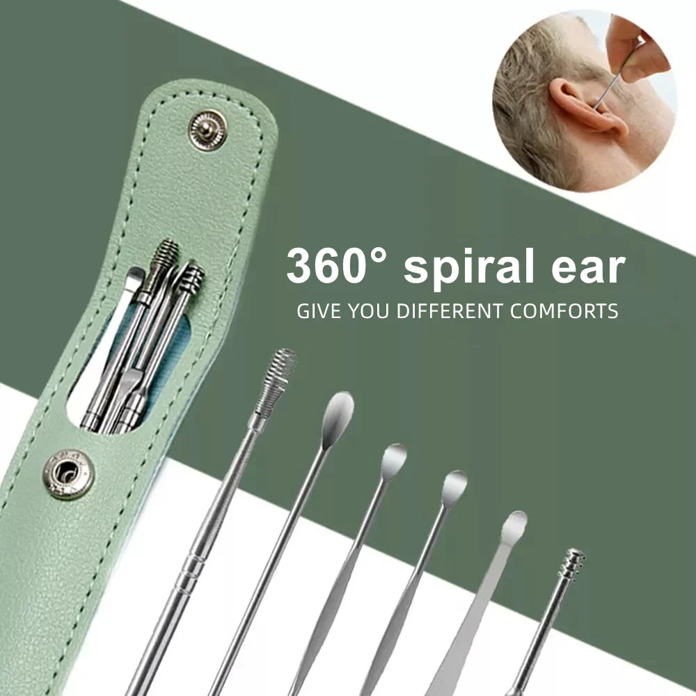Spring Earwax Cleaner Tool Set - Image 3