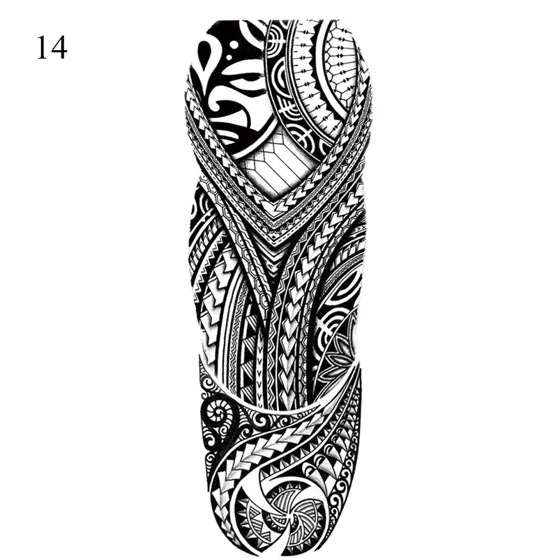 Full Arm Temporary Tattoos - Image 14