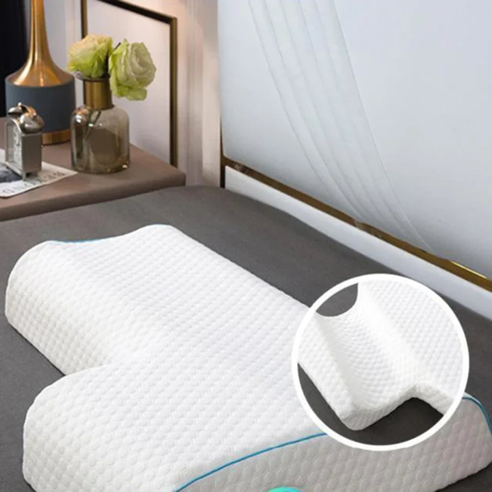 Memory Foam Couples Pillow With Arm Rest - Image 13