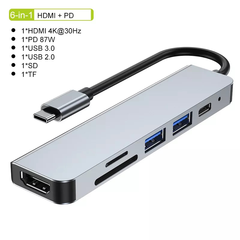 Type-C Docking Station Usb Adapter - Image 6