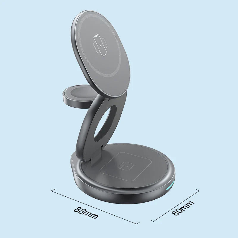 3 In 1 Foldable Magnetic Wireless Charger - Image 15