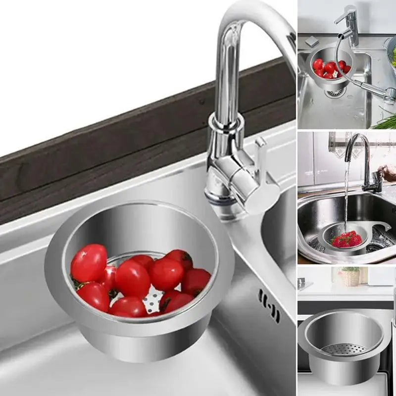 Stainless Steel Sink Strainer Basket - Image 5