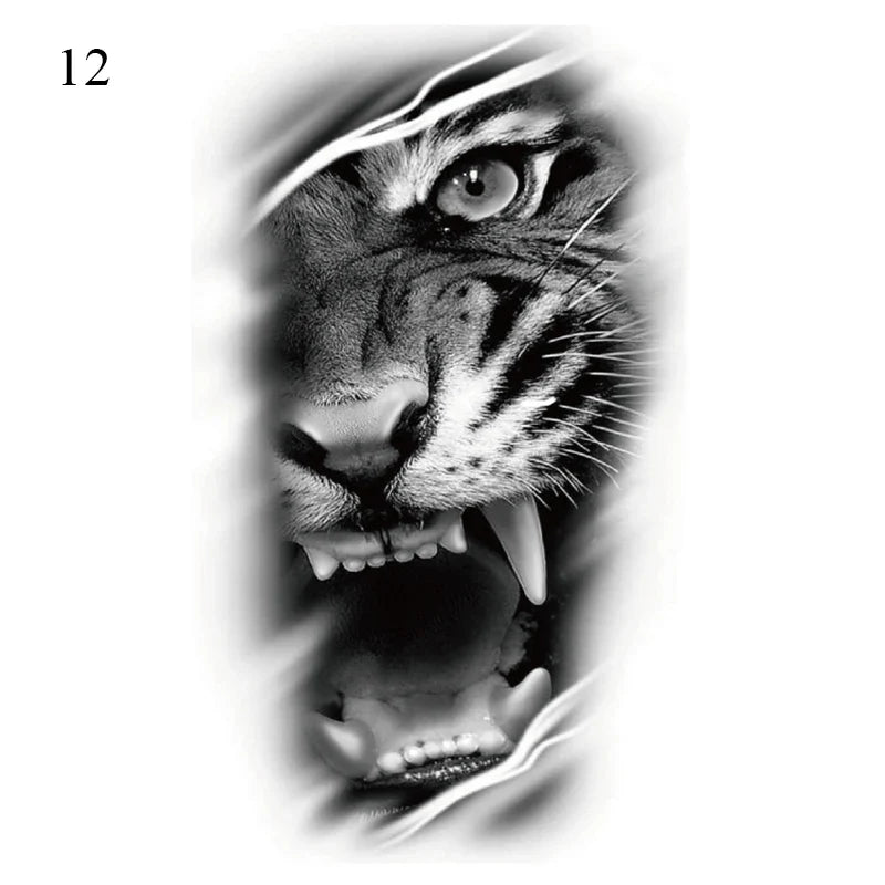 Full Arm Temporary Tattoos - Image 25