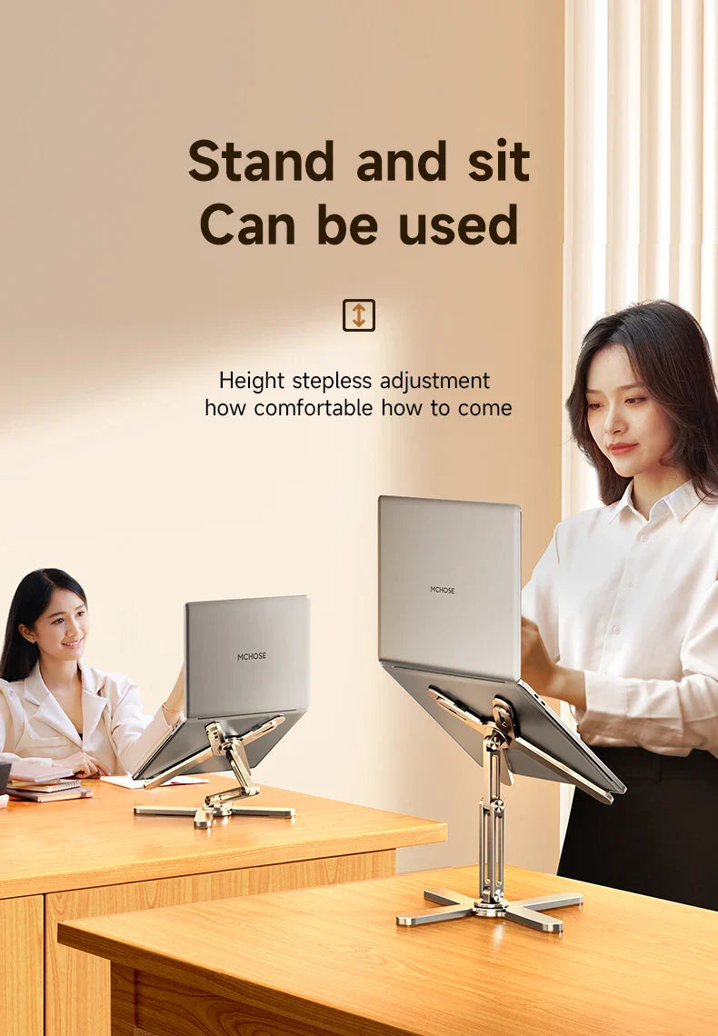 Aluminum Heat Dissipation Rotatable Laptop Stand - Image 11