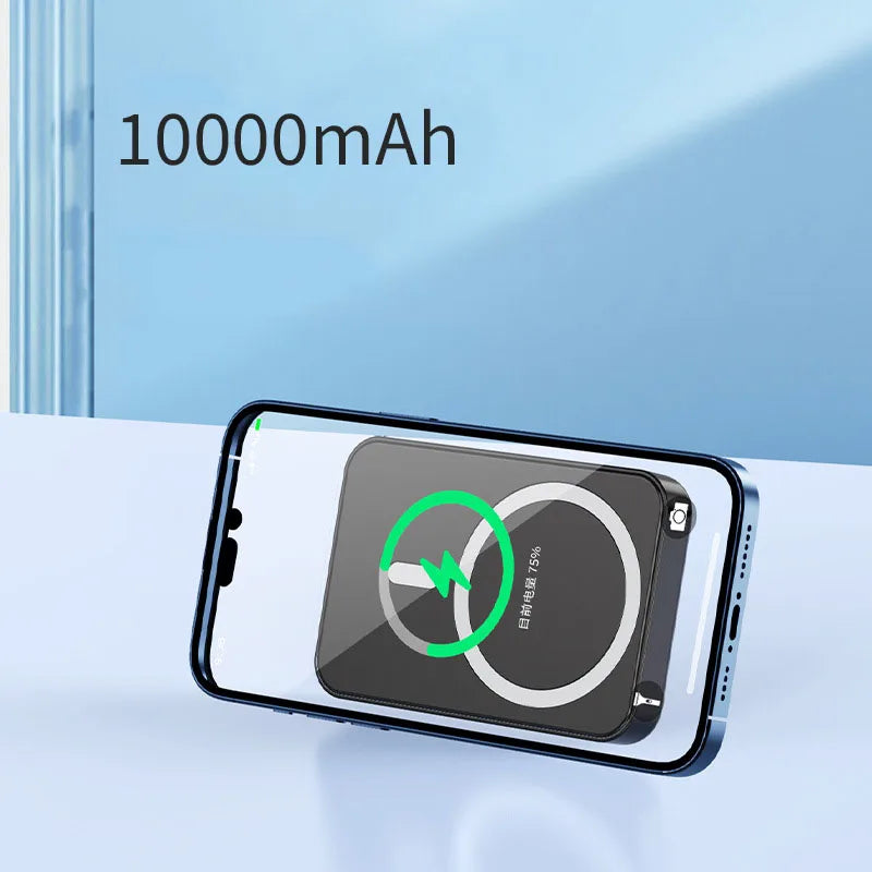 Magnetic Wireless Power Bank With Kickstand - Image 7