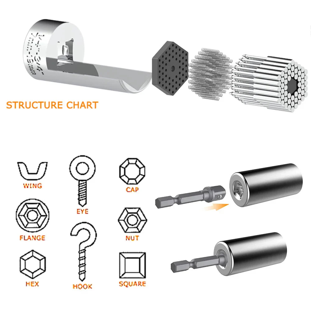 Universal Socket Wrench Tool - Image 5