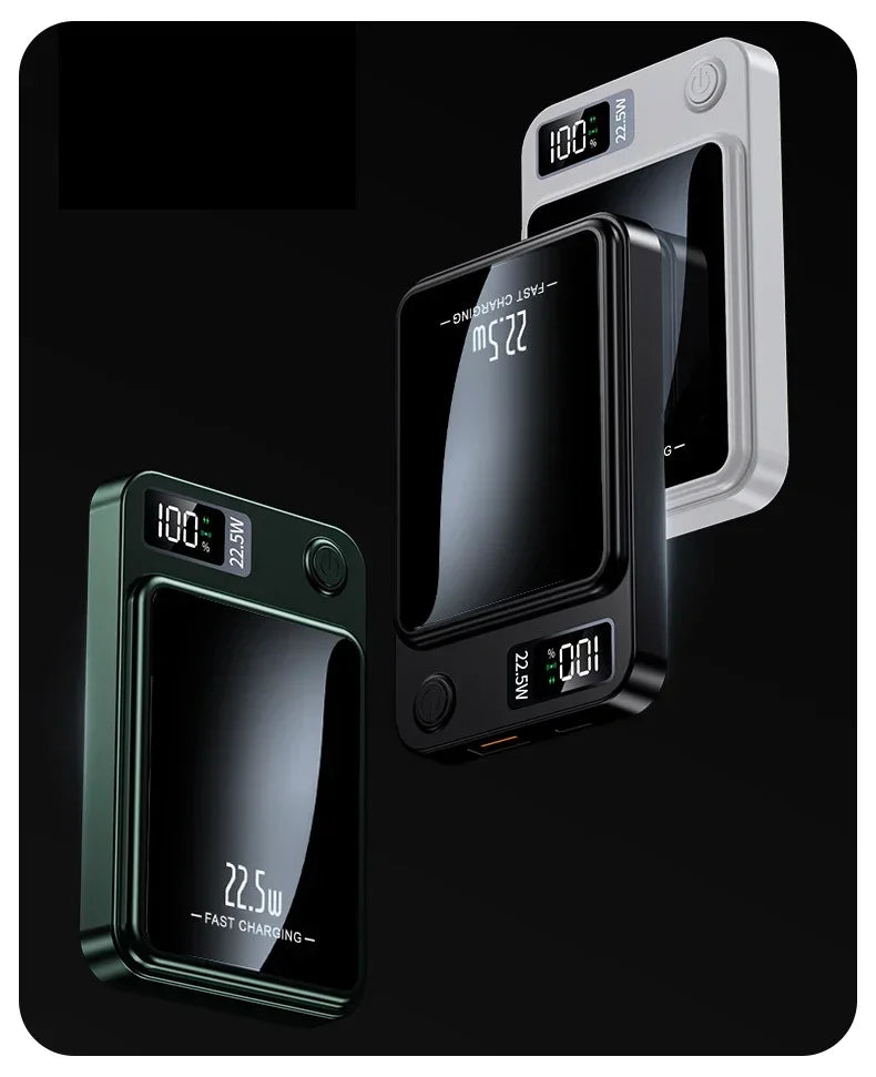 Magnetic Wireless Led Display Fast Charging Power Bank - Image 12