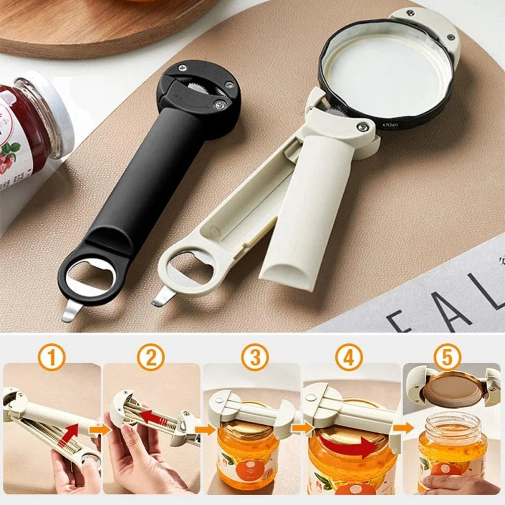 Multifunctional Retractable Bottle Opener - 1 Pc - Image 9