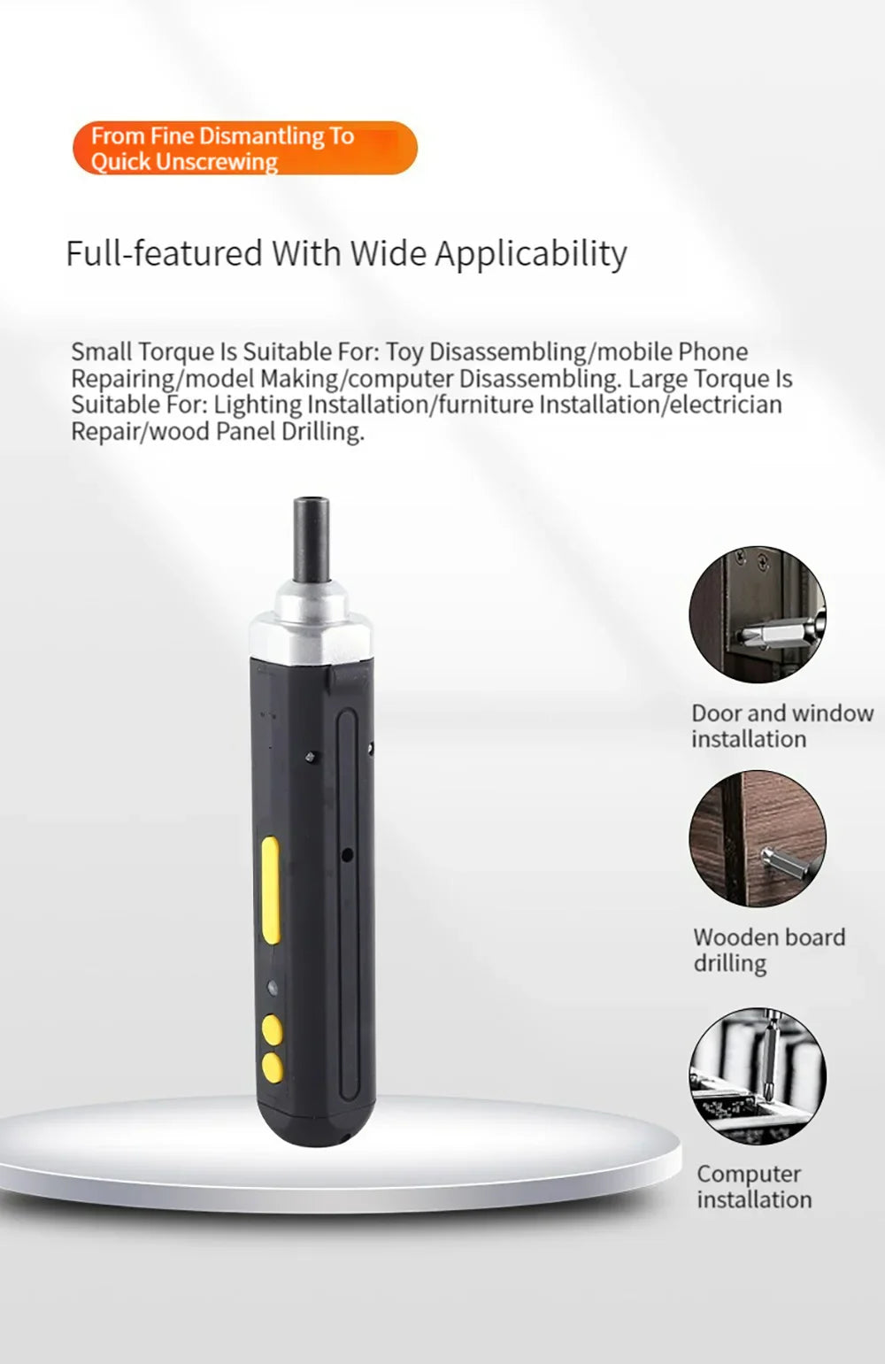 Rechargeable Electric Wireless Screwdriver - Image 17