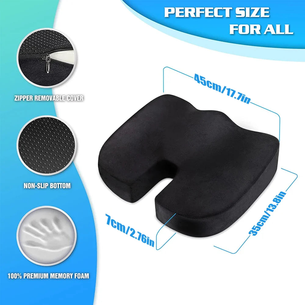 Cushion Your Comfort: Memory Foam U-Shaped Pillow For Wellness - Image 8