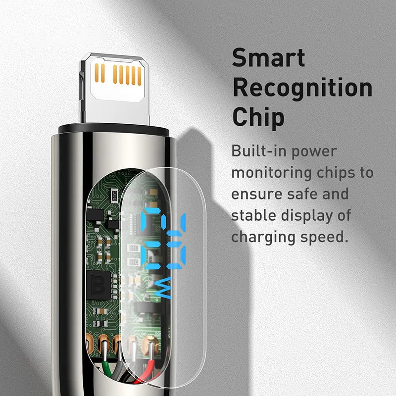 Digital Display Fast Charging Data Cable - Image 5