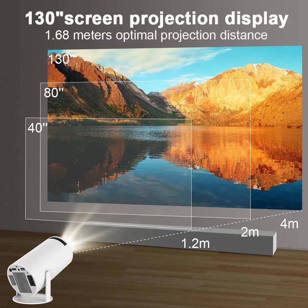 Mini Outdoor Portable Projector Transpeed Android 4K Cinema Projector - Image 7