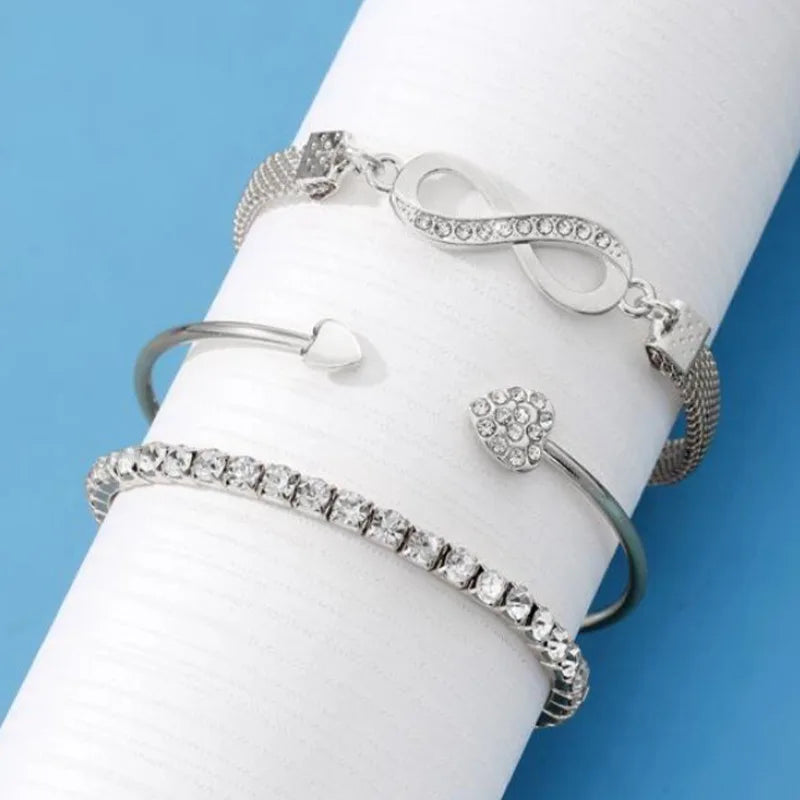 Crystal Heart Bracelet - Image 5