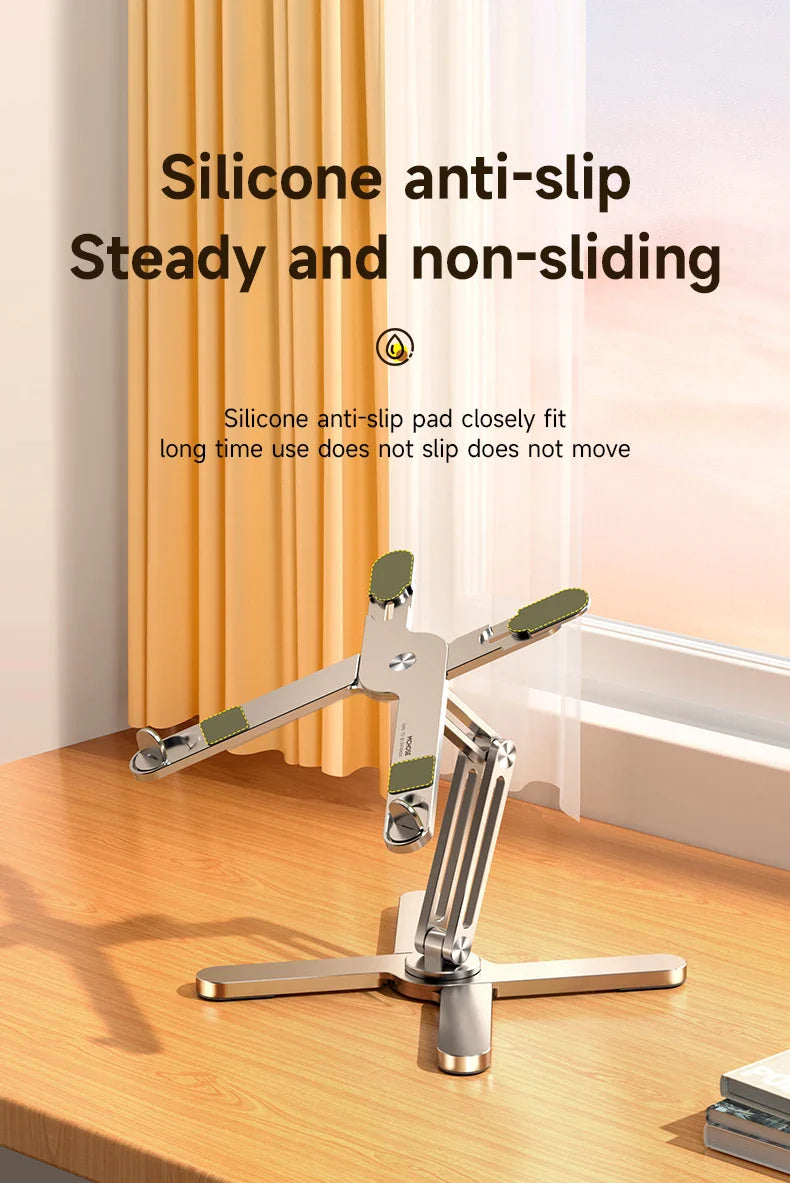 Aluminum Heat Dissipation Rotatable Laptop Stand - Image 12