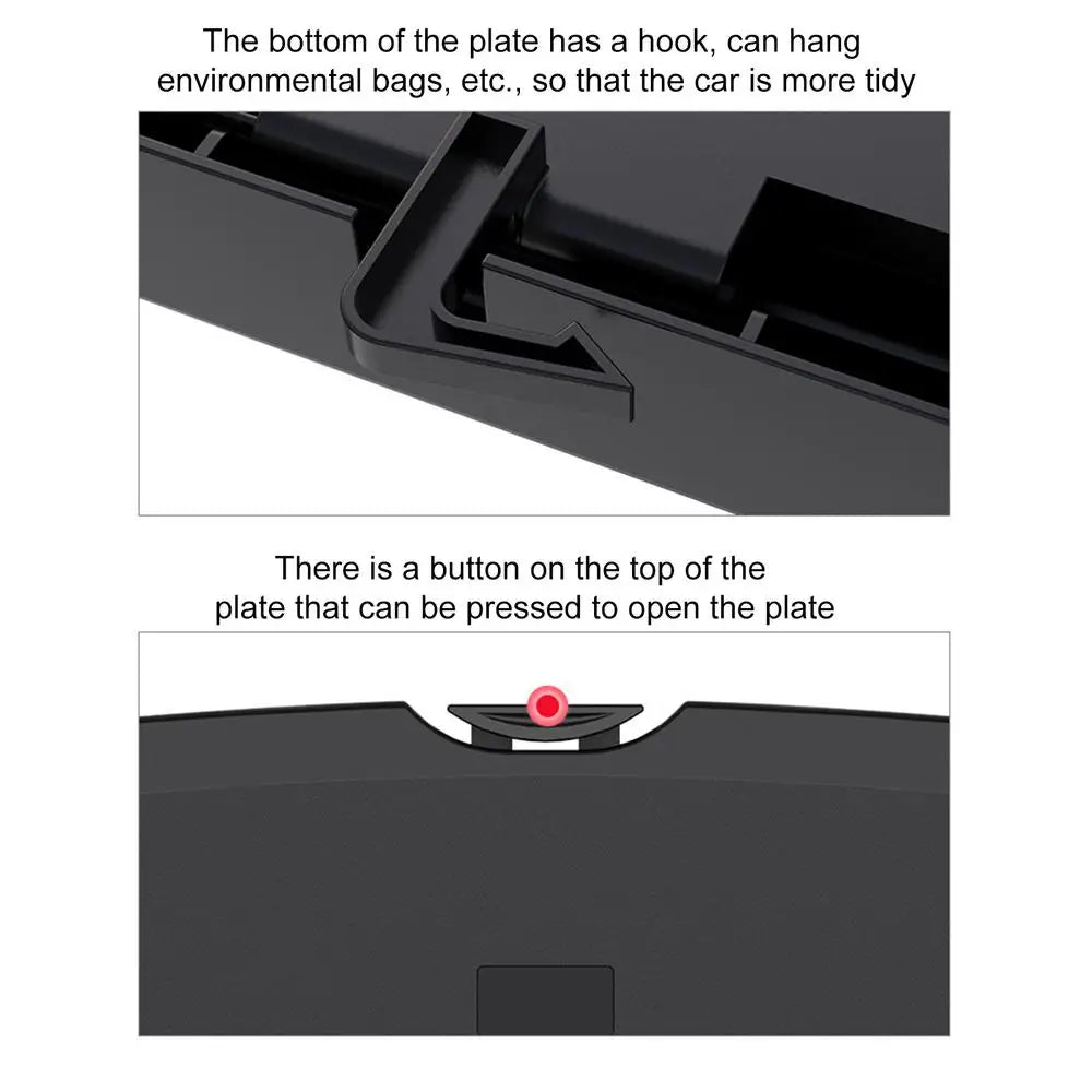 Multipurpose Foldable Car Headrest Tray - Image 8