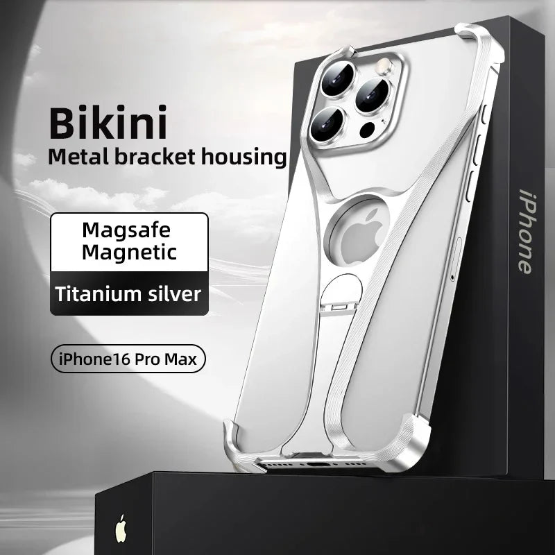 Alloy Metal Frameless Phone Case - Image 9