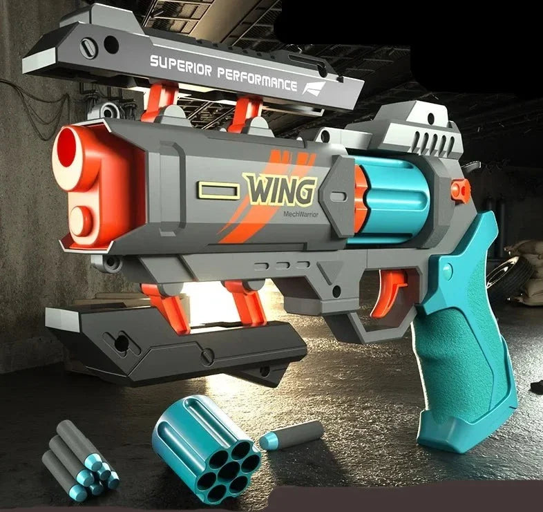 Soft Bullet Revolver Gun Toy - Image 3