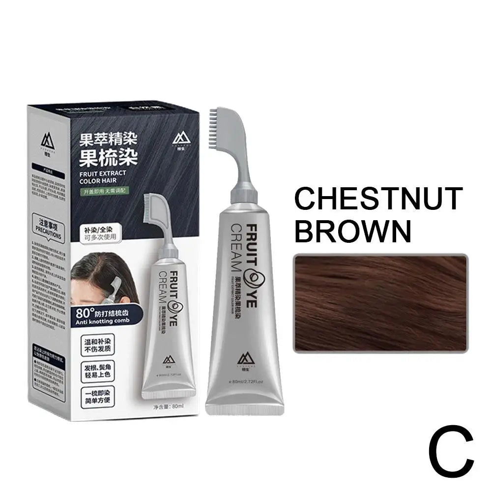 Hair Dye Cream With Comb - Image 6