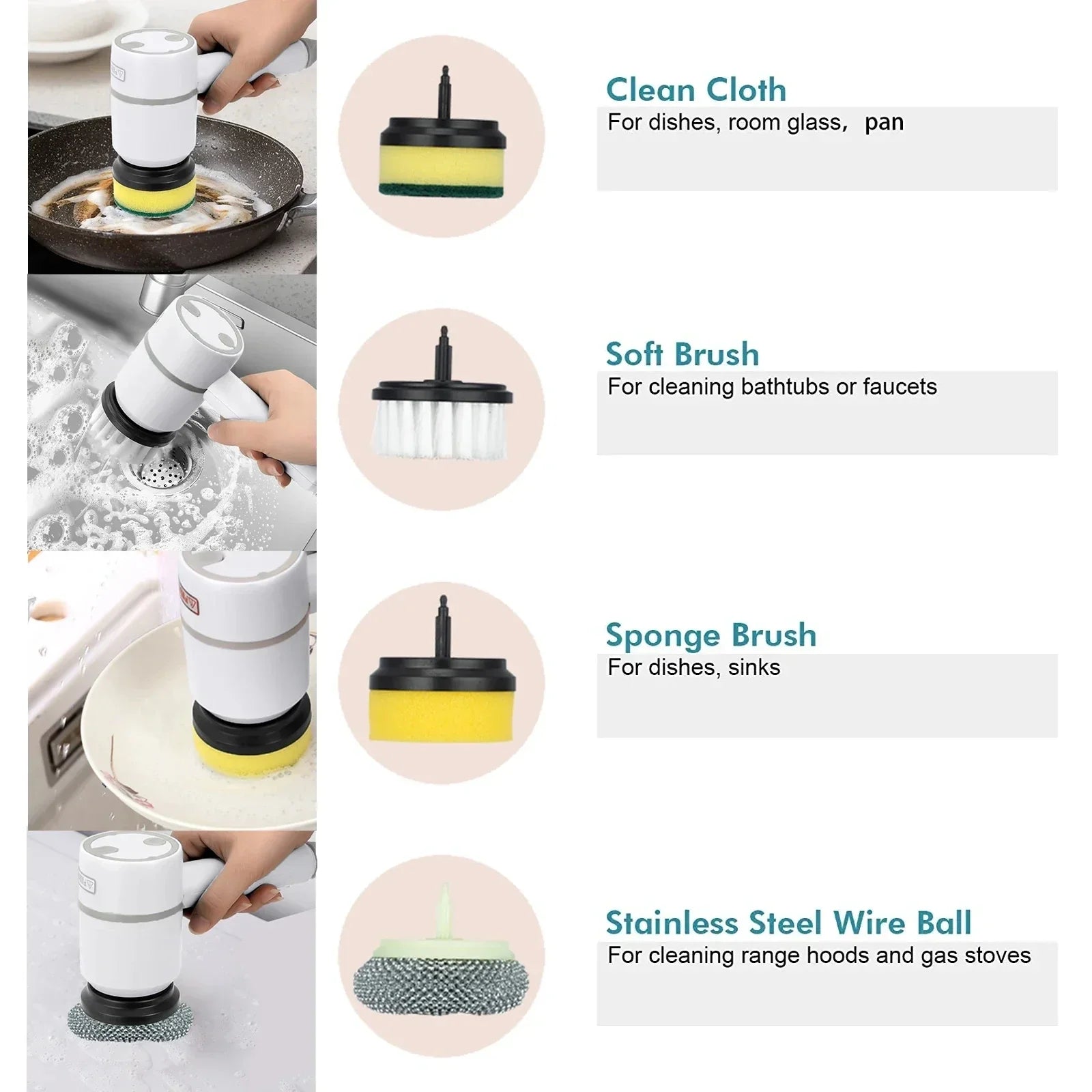 Multipurpose Electric Cleaning Brush - Image 11