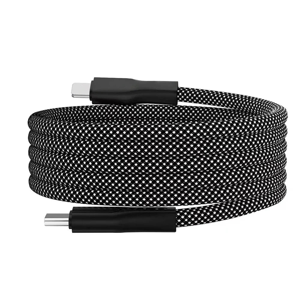 Magnetic Retractable Fast Charging Data Cable - Image 4