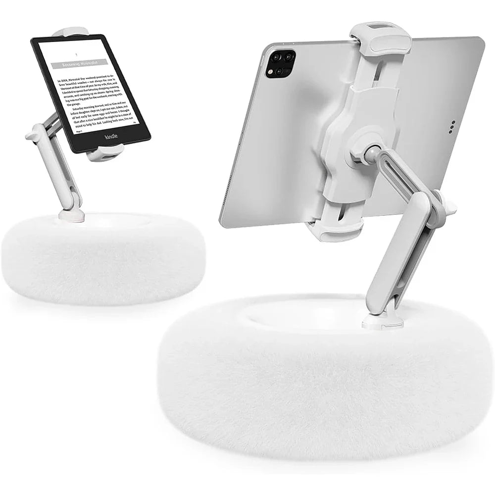 Adjustable Plush Pillow Tablet & Phone Stand For Live Streaming & Video Chat - Image 6