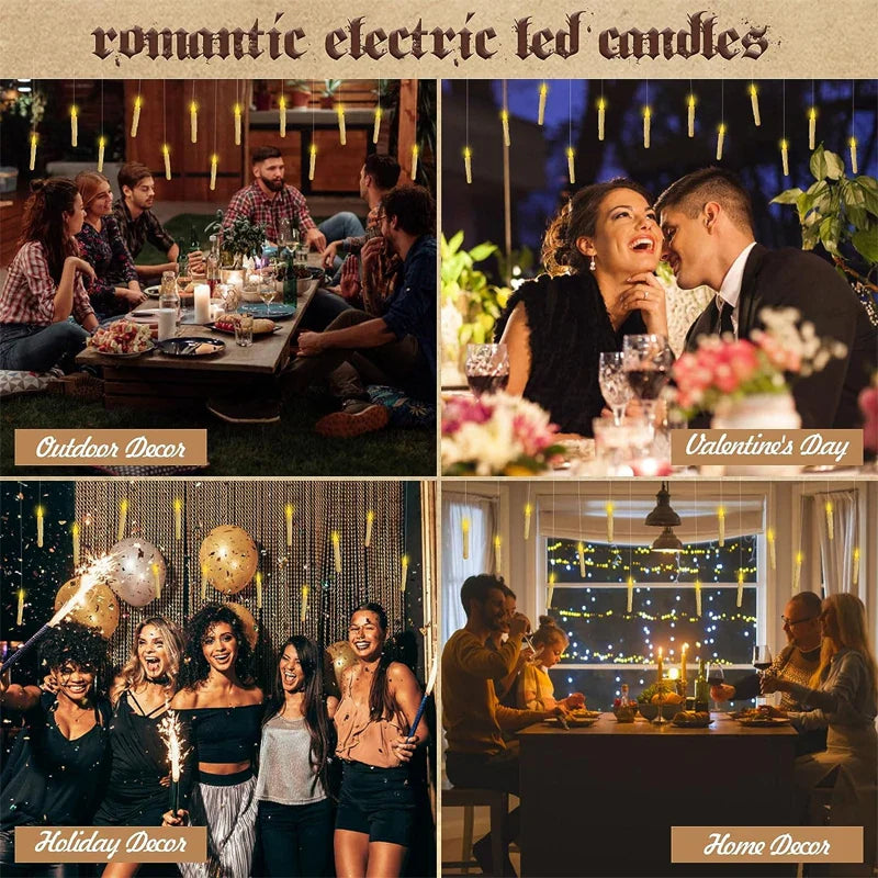Led Candles With Magic Wand - Image 13