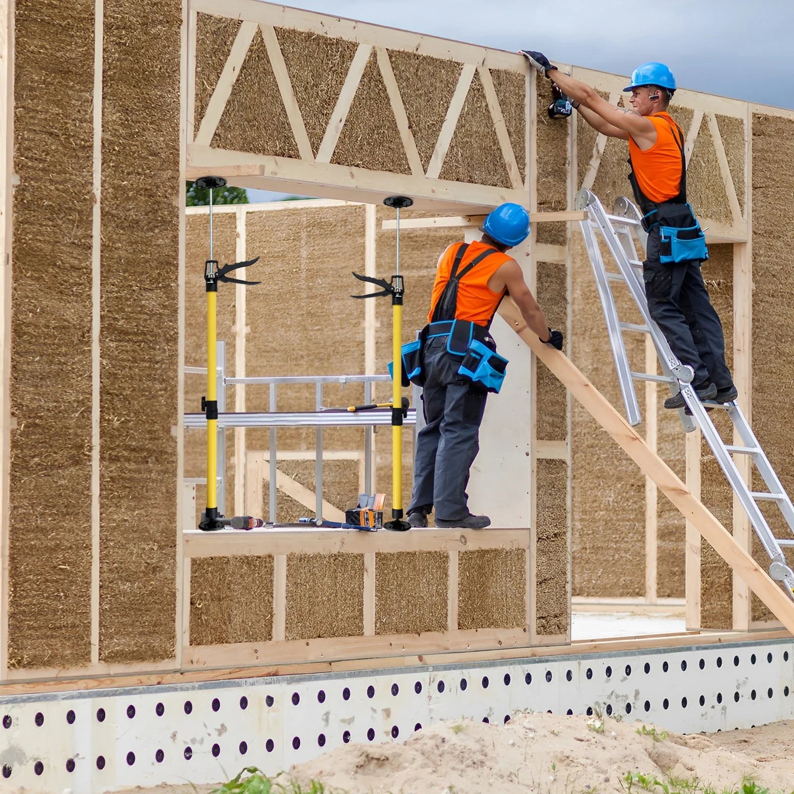 Wood Working Adjustable Non-Slip Telescopic Support - Image 6