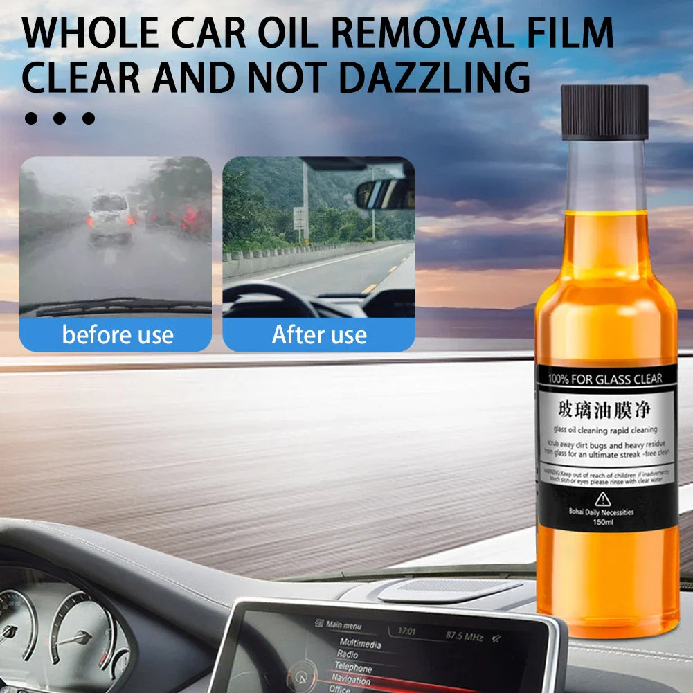 Vehicle Windshield Glass Oil Film Remover - Image 5