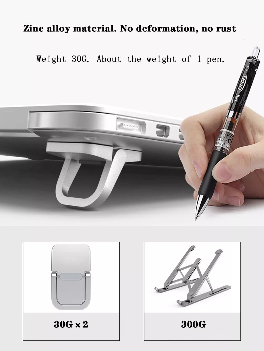Zinc Alloy Laptop Elevation Stand - Image 7