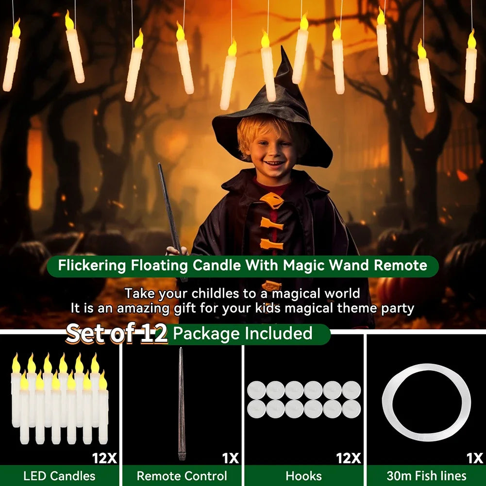 Led Candles With Magic Wand - Image 7