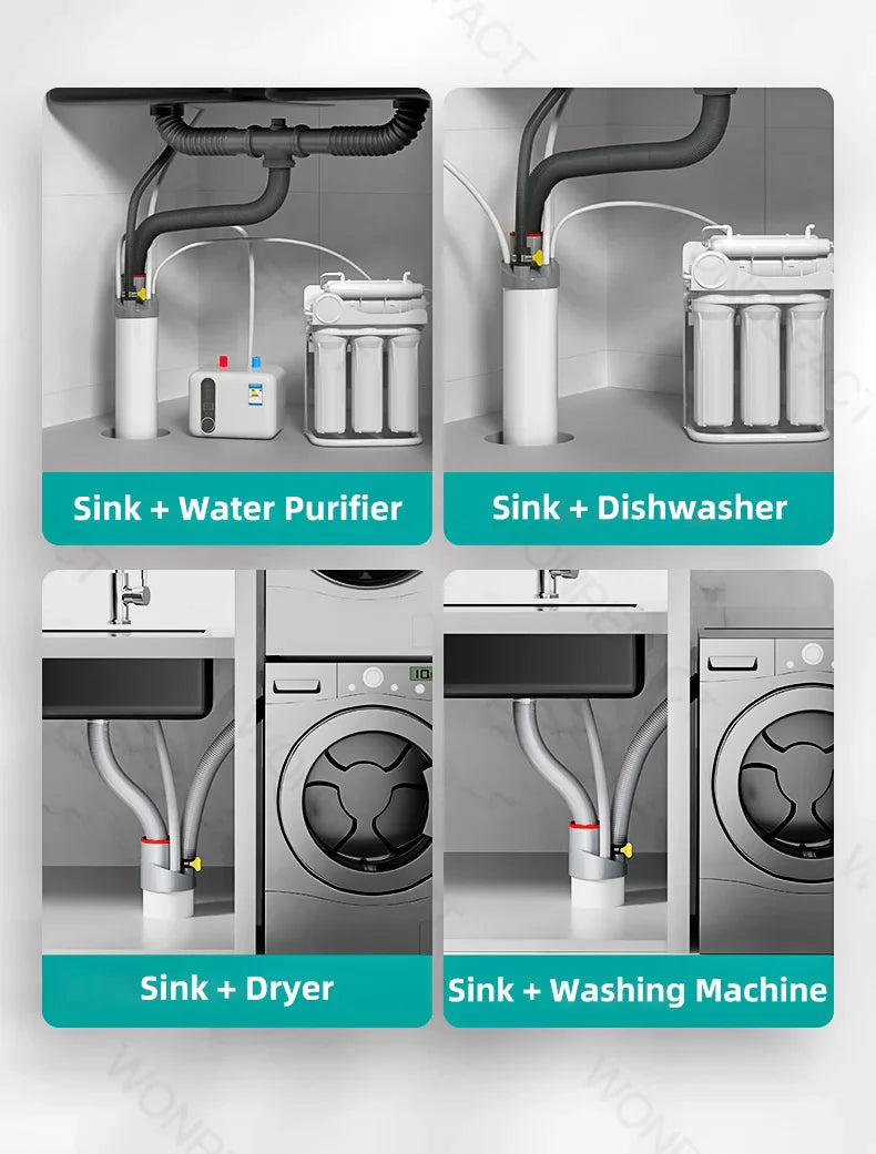 Anti Odor Sink Drain Pipe Connector - Image 8